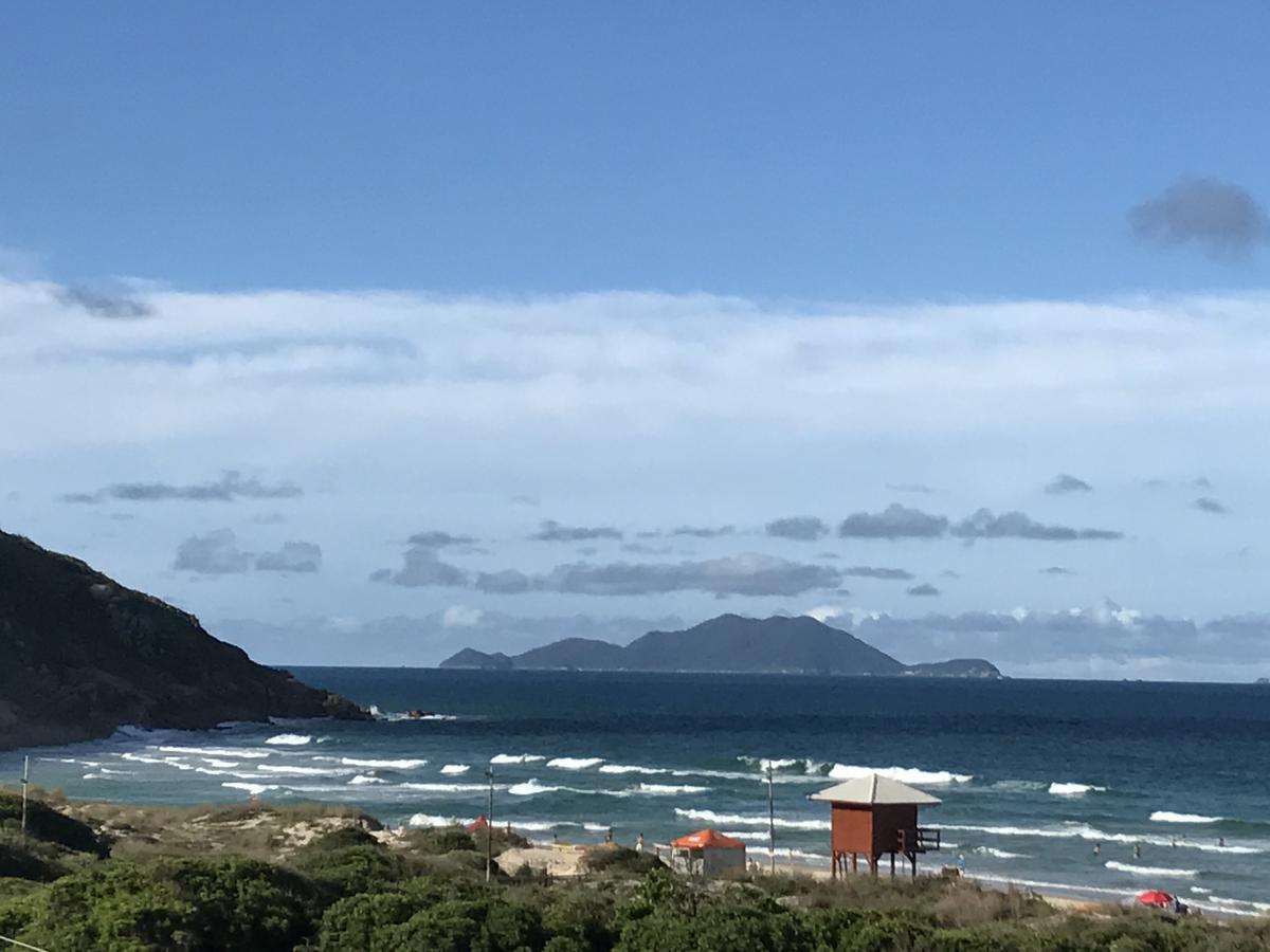 Апартаменты Linda Cobertura Frente Mar Com Piscina Privativa E Pe Na Areia! Флорианополис Экстерьер фото
